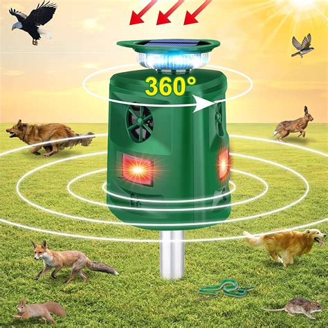 givenchy solar powered pest repeller|solar powered animal repellers.